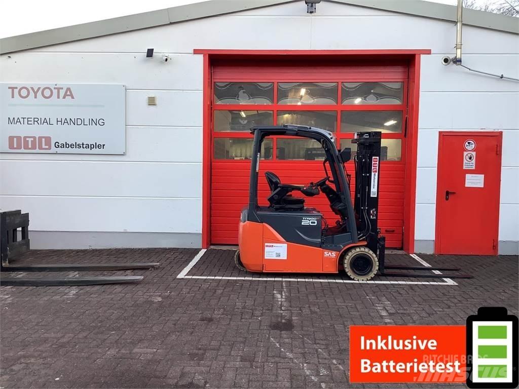 Toyota 8FBE20T Elektriniai šakiniai krautuvai