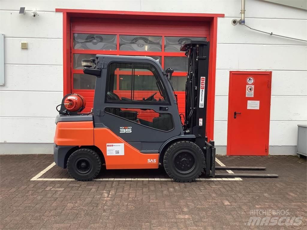 Toyota 8FGJF35 LPG (dujiniai) krautuvai