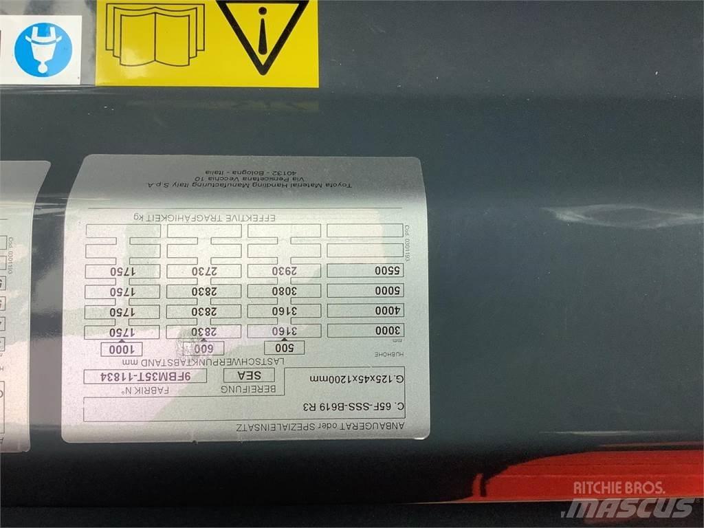 Toyota 9FBM35T Elektriniai šakiniai krautuvai