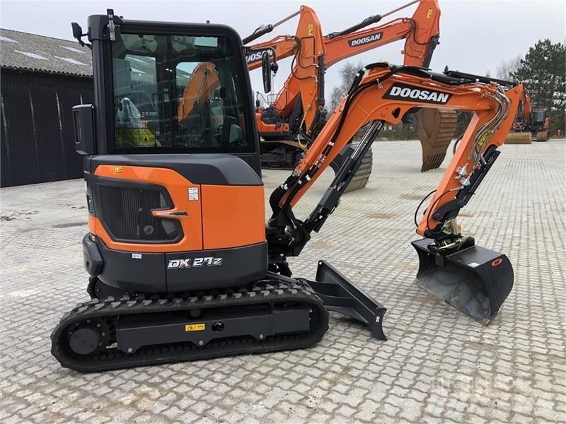 Doosan DX27Z-7 Mini ekskavatoriai < 7 t