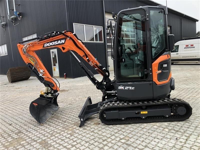 Doosan DX27Z-7 Mini ekskavatoriai < 7 t