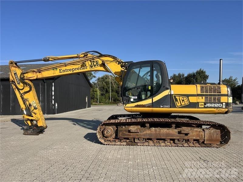 JCB JS220LC Vikšriniai ekskavatoriai