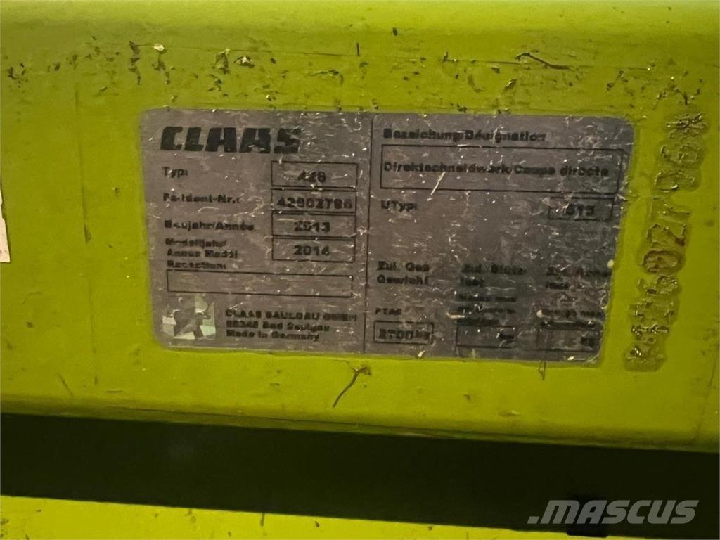 CLAAS DD520 Žemės ūkis - Kita