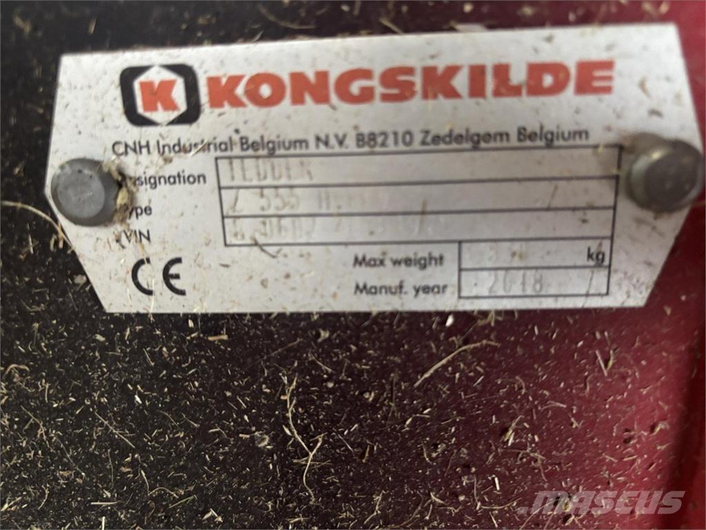 Kongskilde Z555 Šieno grėbliai ir vartytuvai