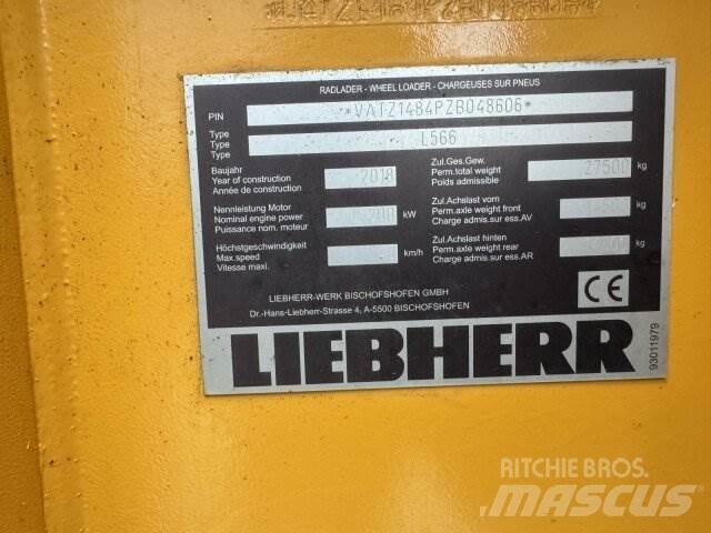 Liebherr L 566 / Waage Naudoti ratiniai krautuvai