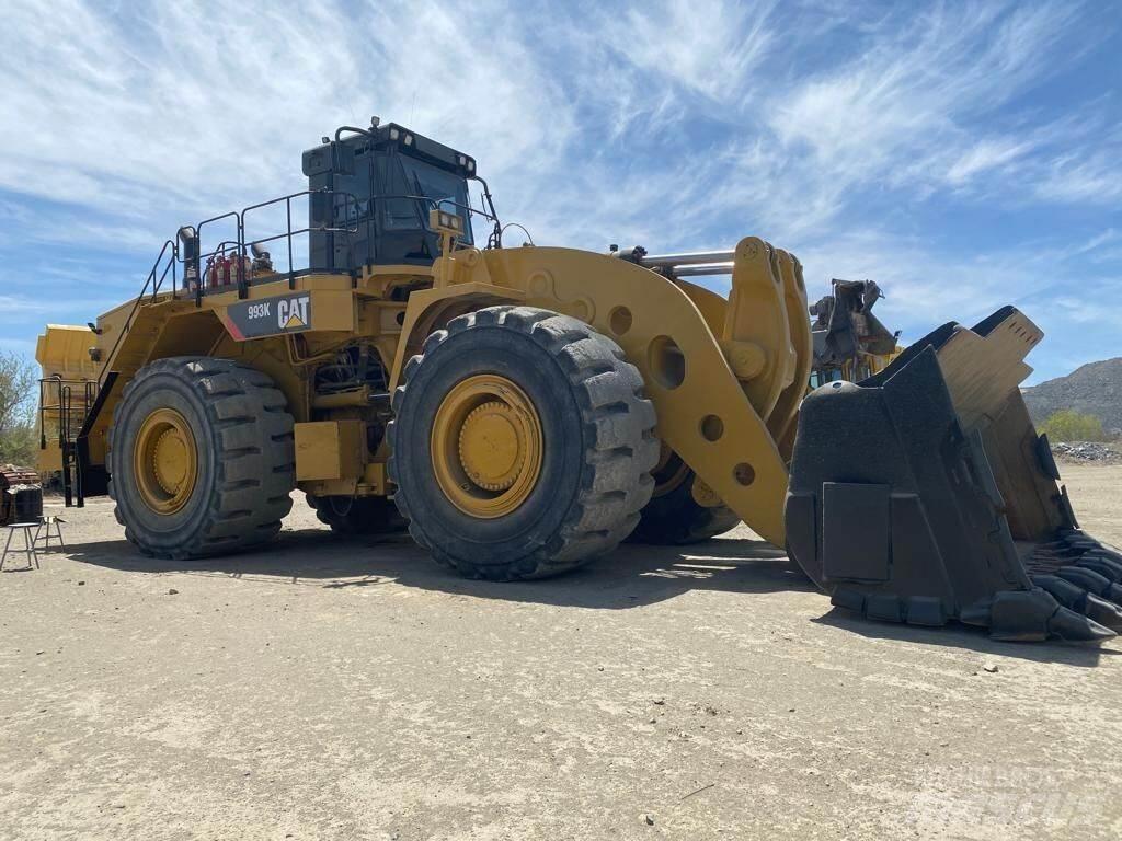 CAT 993K Naudoti ratiniai krautuvai