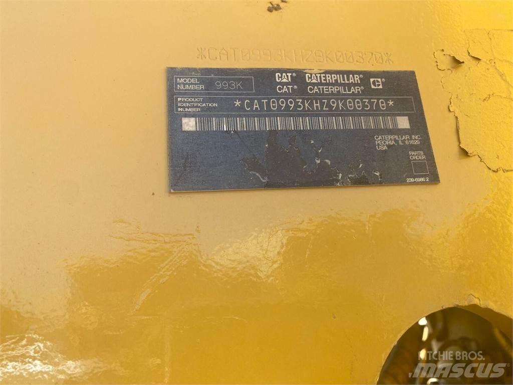 CAT 993K Naudoti ratiniai krautuvai