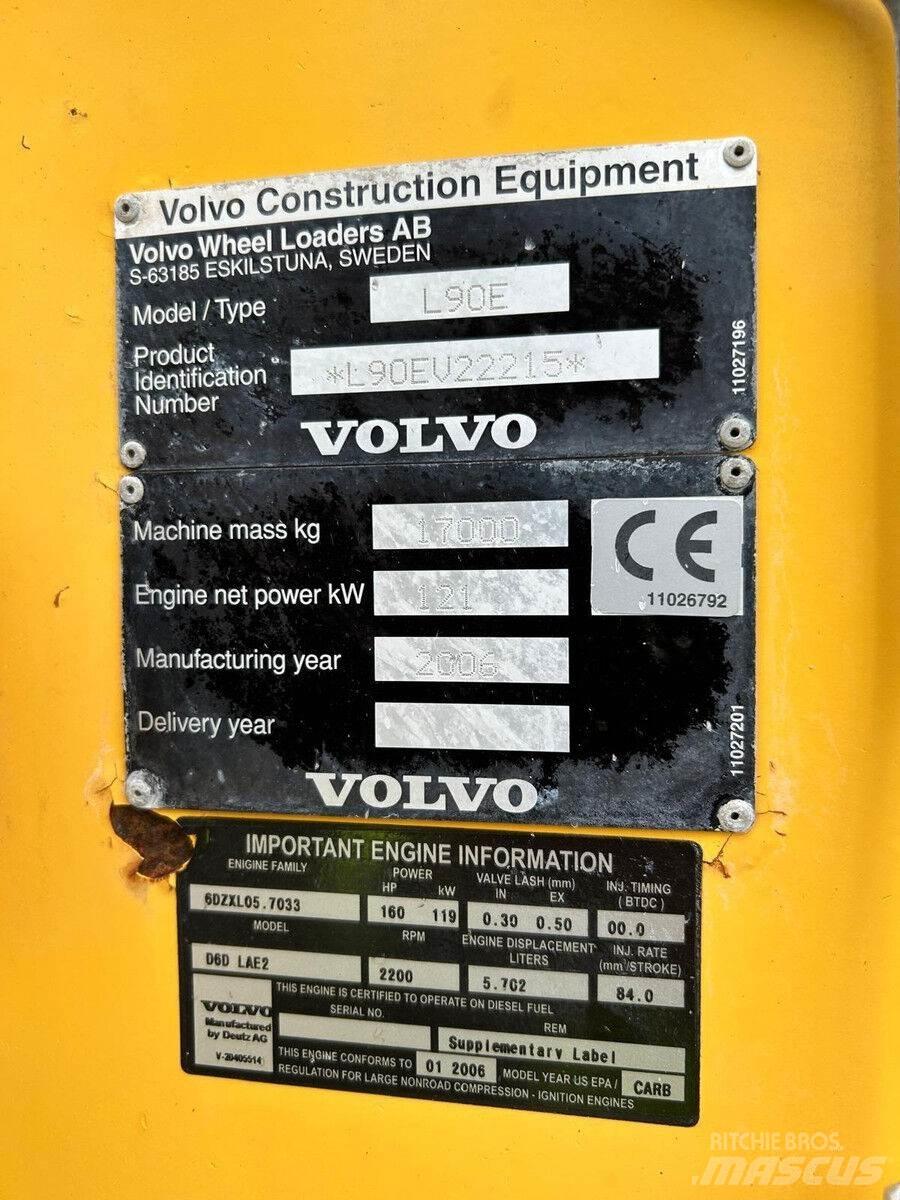 Volvo L90E Vikšriniai ekskavatoriai