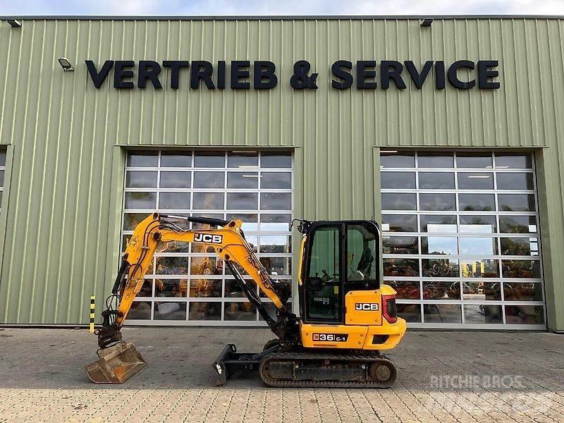 JCB 36C-1 Vikšriniai ekskavatoriai