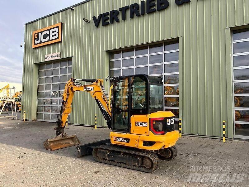 JCB 36C-1 Vikšriniai ekskavatoriai