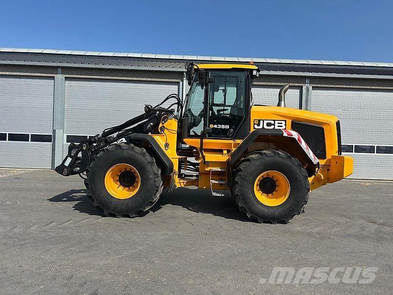 JCB 435S Naudoti ratiniai krautuvai