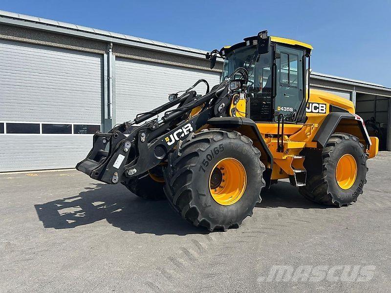 JCB 435S Naudoti ratiniai krautuvai