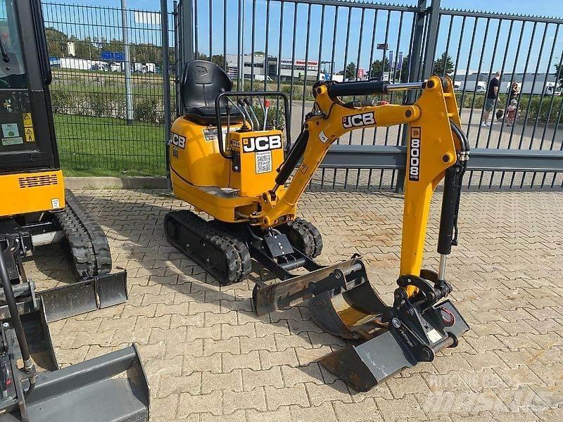 JCB 8008 Vikšriniai ekskavatoriai
