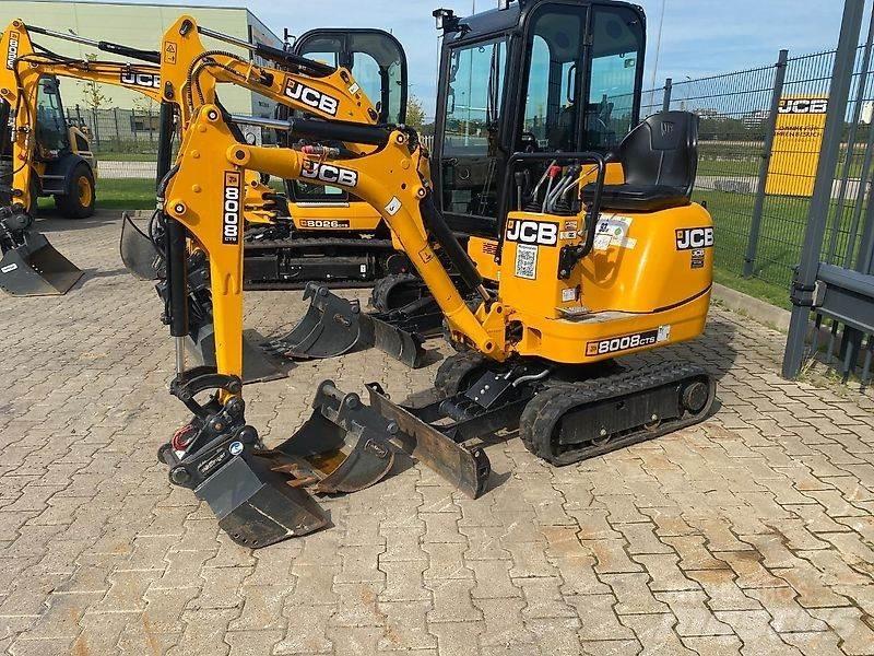 JCB 8008 Vikšriniai ekskavatoriai