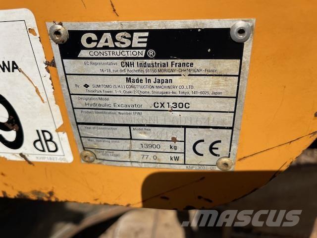 CASE CX130 Vikšriniai ekskavatoriai