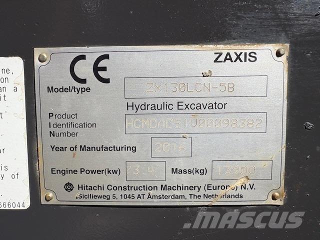 Hitachi ZX130-5 Vikšriniai ekskavatoriai