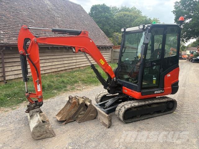 Kubota KX027-4 Vidutinės galios ekskavatoriai 7-12 t