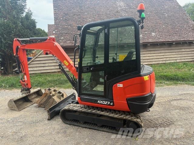 Kubota KX027-4 Vidutinės galios ekskavatoriai 7-12 t