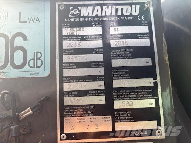 Manitou MT932 Teleskopiniai krautuvai