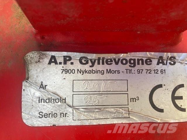 AP GV25TRIDEM Srutų cisternos
