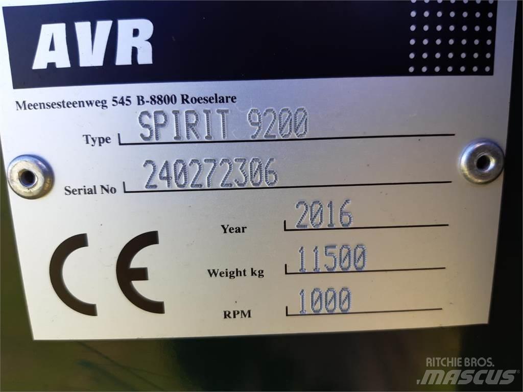 AVR SPIRIT 9200 Bulvių kombainai ir ekskavatoriai