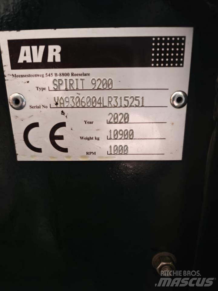 AVR SPIRIT 9200 Bulvių kombainai ir ekskavatoriai