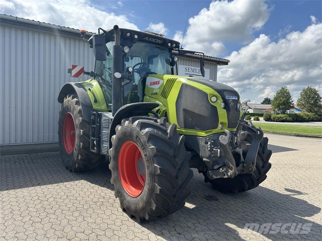 CLAAS AXION 870 Traktoriai