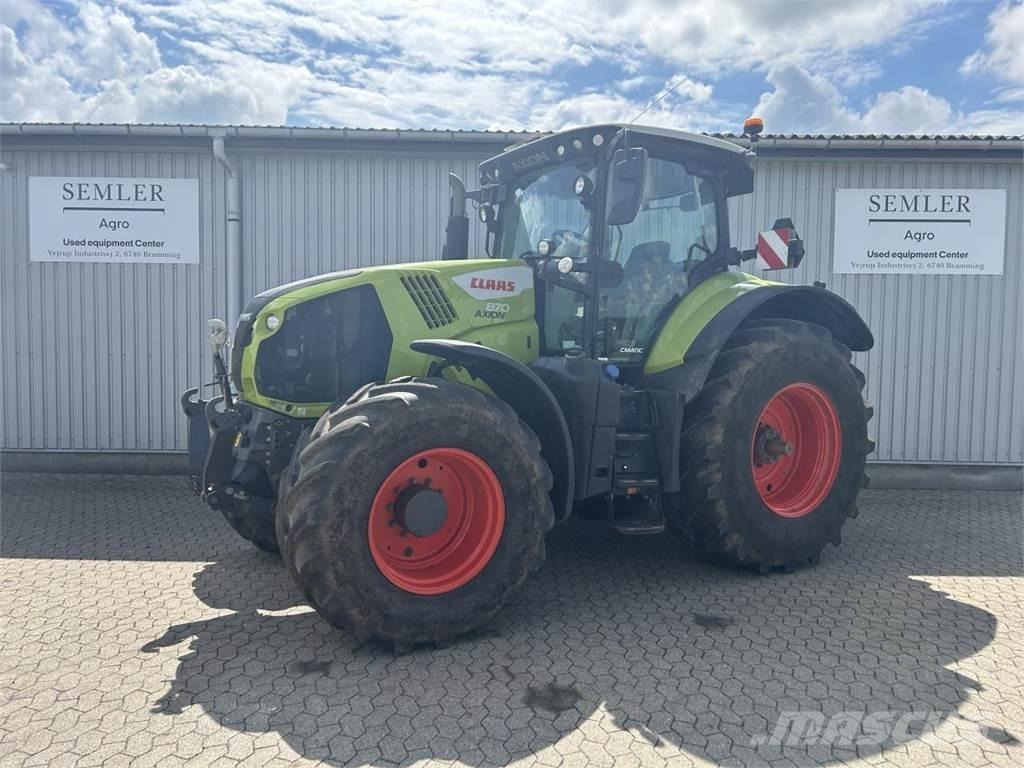 CLAAS AXION 870 Traktoriai