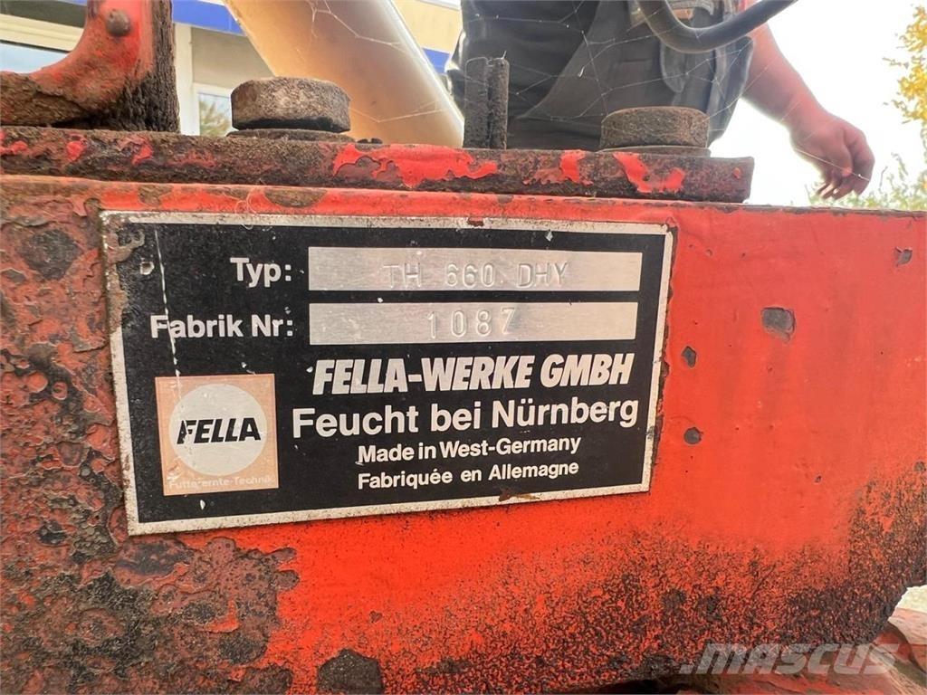 Fella TH660DY Šieno grėbliai ir vartytuvai