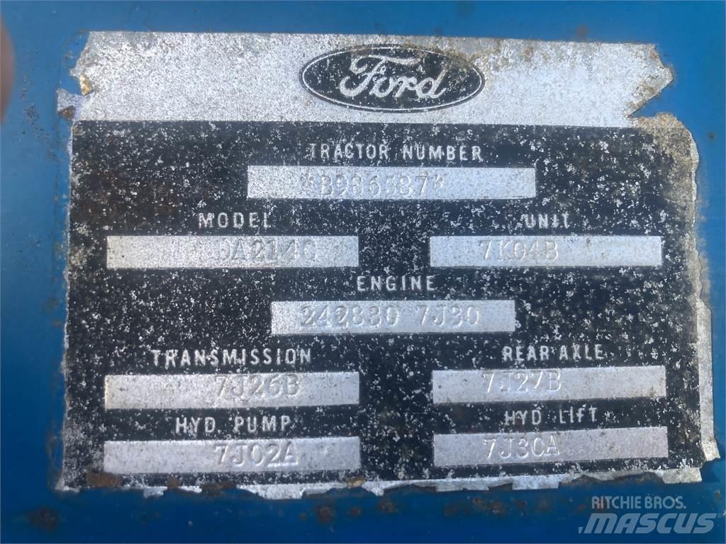 Ford 4600 Traktoriai
