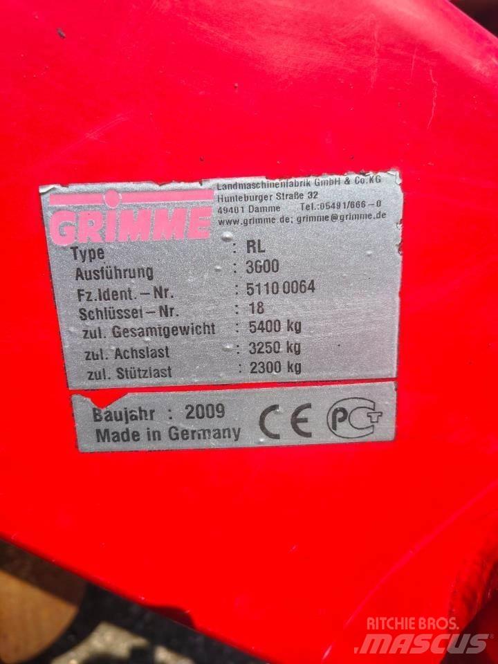 Grimme RL3000 Vagų purentuvai