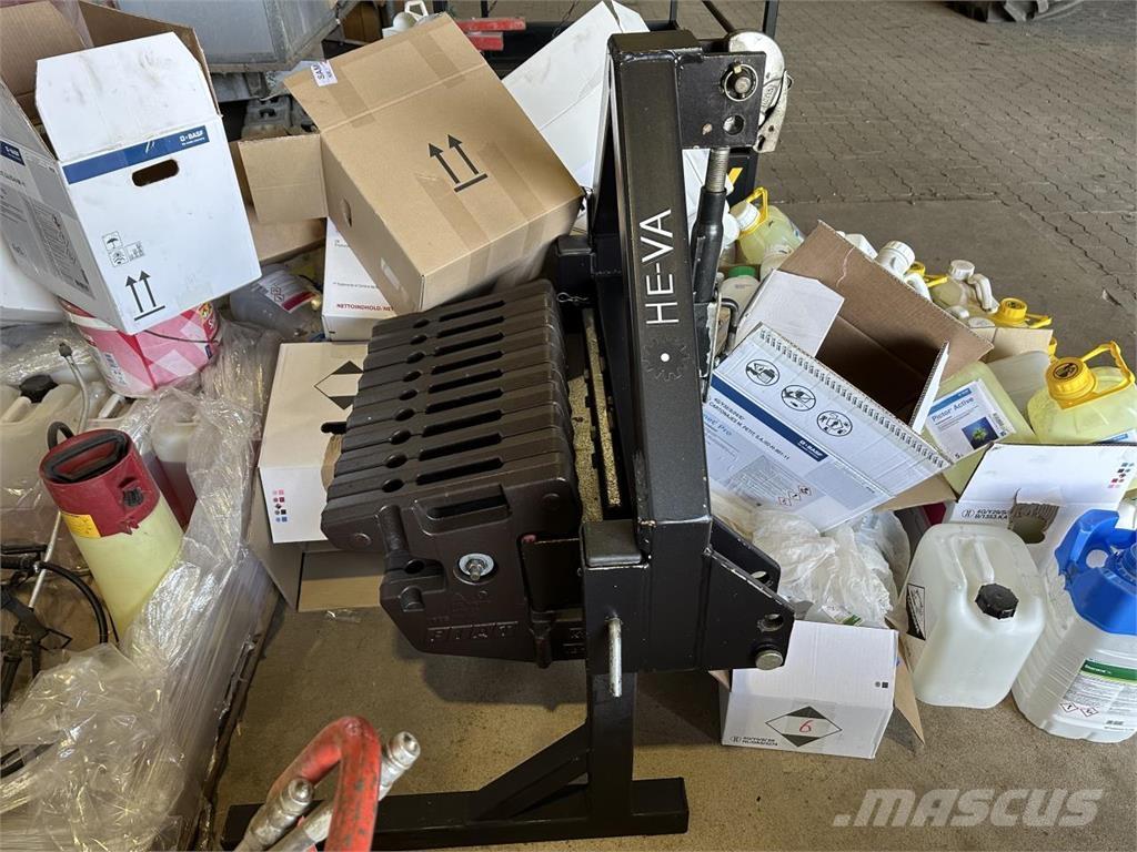 He-Va 500 KG. Priekiniai svoriai