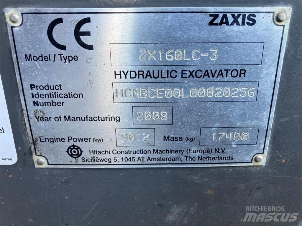 Hitachi ZX160-3 Vikšriniai ekskavatoriai
