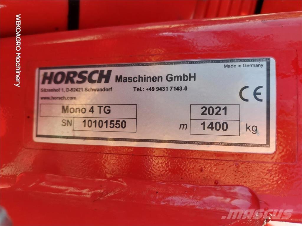 Horsch Mono 4 TG Peiliniai plūgai
