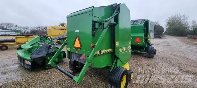 John Deere 590 Ritinių presai