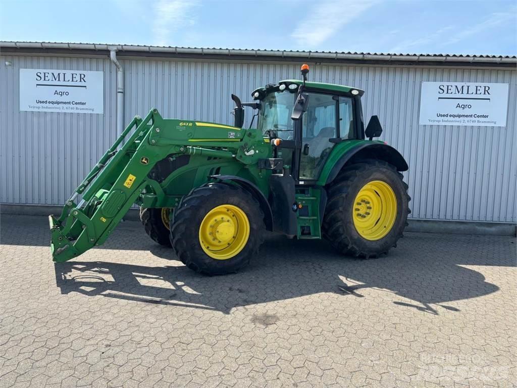 John Deere 6155M Traktoriai