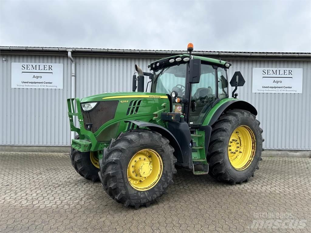 John Deere 6215R Traktoriai
