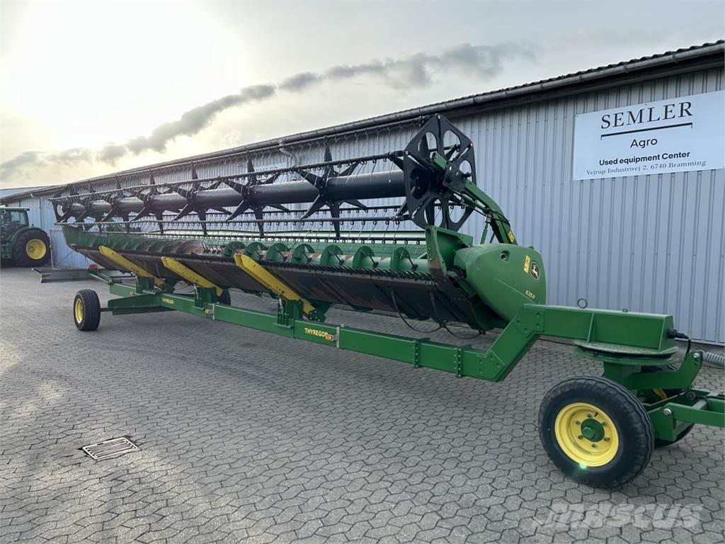 John Deere 635R Derliaus nuėmimo kombainų galvos
