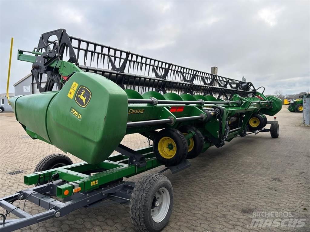 John Deere 735D Derliaus nuėmimo kombainų galvos