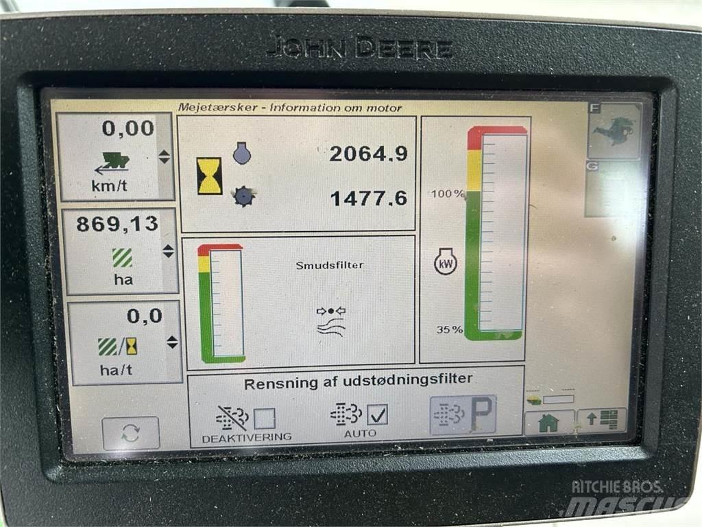John Deere S690 Derliaus nuėmimo kombainai
