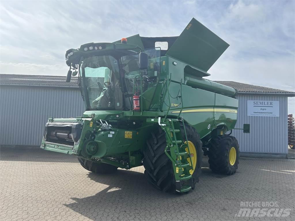John Deere S785 Derliaus nuėmimo kombainai
