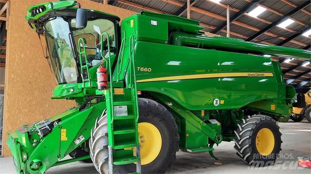 John Deere T660 Derliaus nuėmimo kombainai