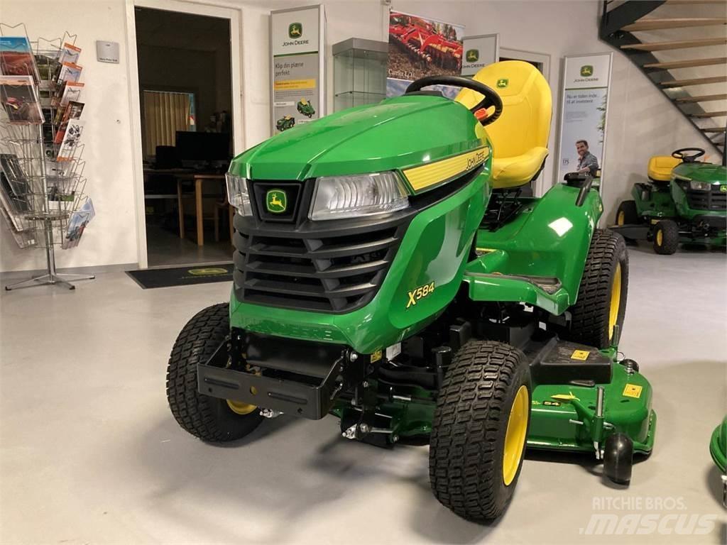 John Deere X584 Naudoti kompaktiški traktoriai