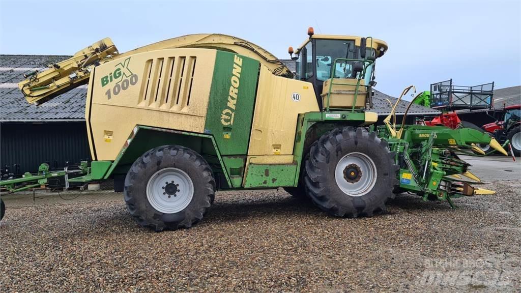 Krone BIG X 1000 Pašarų kombainai