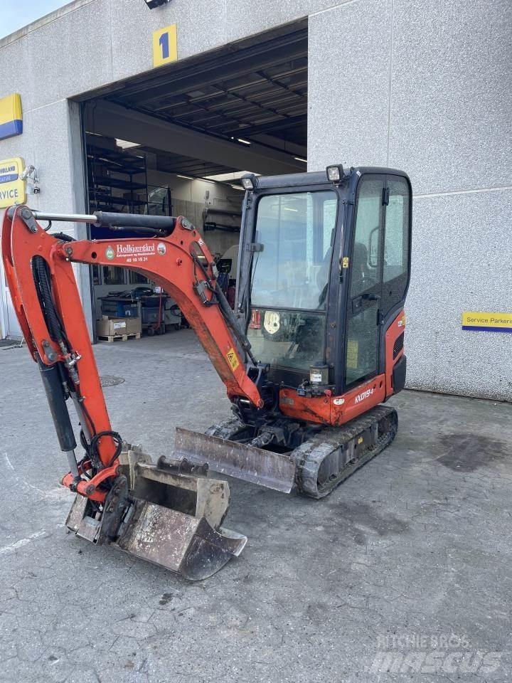 Kubota KX19-4 Mini ekskavatoriai < 7 t