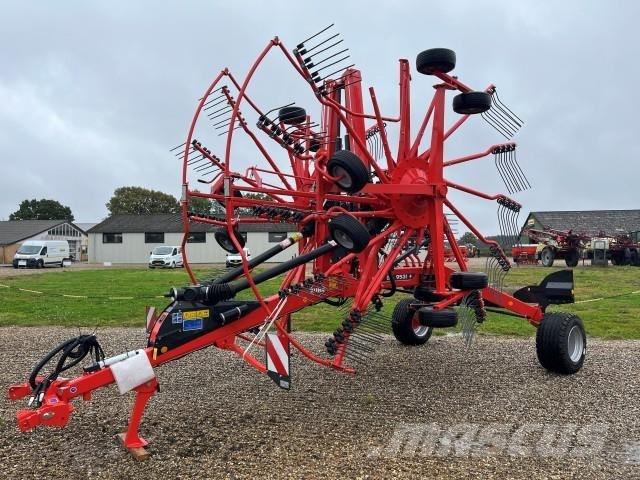 Kuhn GA9531 + Šieno grėbliai ir vartytuvai