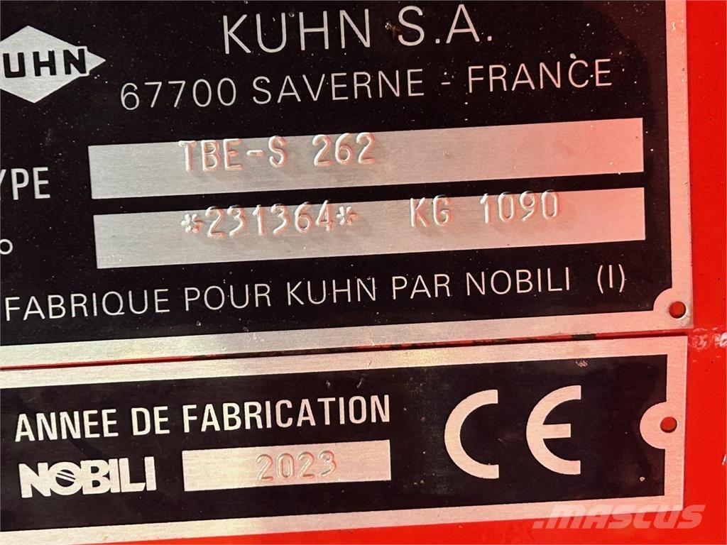Kuhn TBES262 Šienapjovės