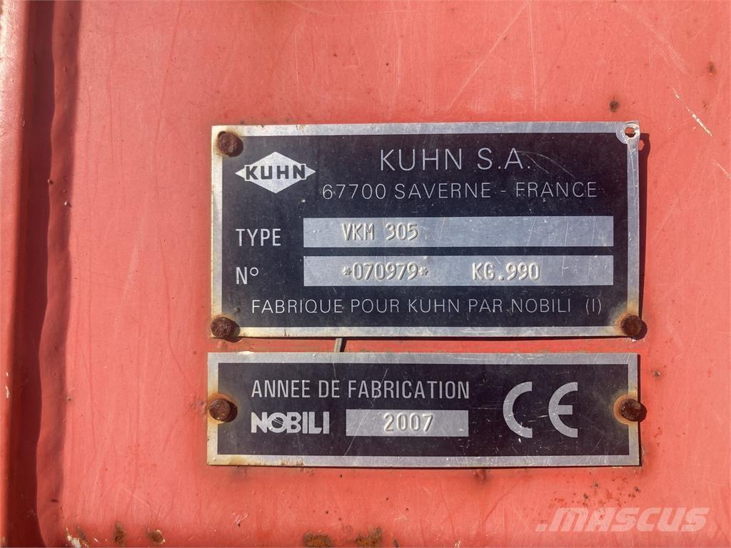 Kuhn VKM 305 Šienapjovės