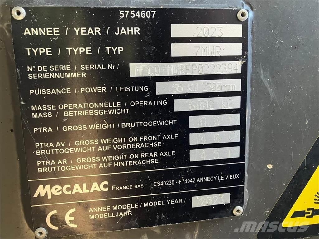 Mecalac 7MWR Ratiniai ekskavatoriai