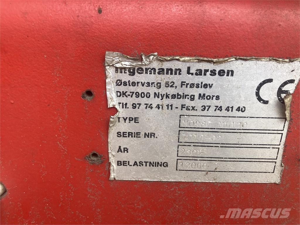 Morsø ML120 Savivartės priekabos